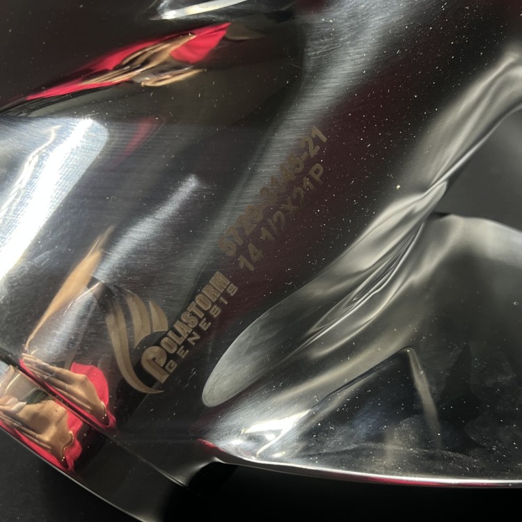 Гребной винт Yamaha 150-300, F150-F275, F300B Saltist AMMA (3x14 1/2x21) (Сталь) (Polastorm), арт. 5729-3145-21,          POLASTORM 