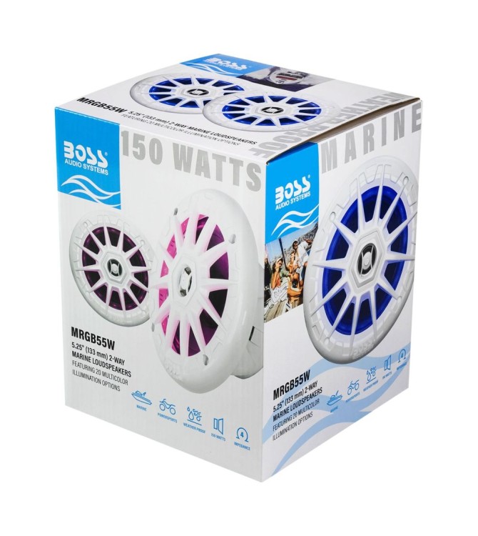 Морская акустика BOSS MRGB55W (упаковка из 3 шт.), арт. MRGB55W_pkg_3,          Boss Audio Systems 
