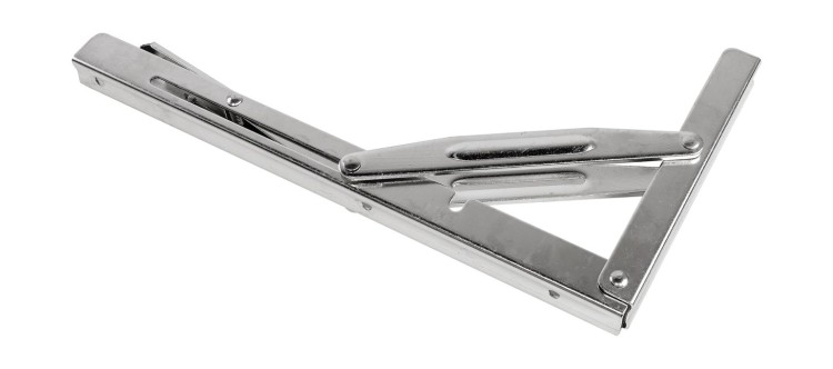 Крепление столешницы складывающееся, нагрузка 200 кг, арт. MR021S,          MARINE ROCKET 