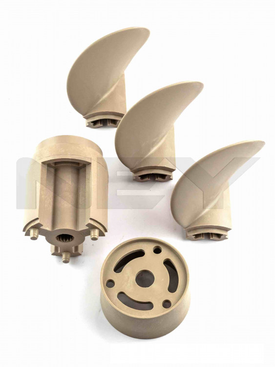 Винт гребной композитный NEY для Suzuki 8-20, 8-20, 3x9 1/4"x10", NEY58100-89L60-019, арт. NEY58100-89L60-019,          NEY 