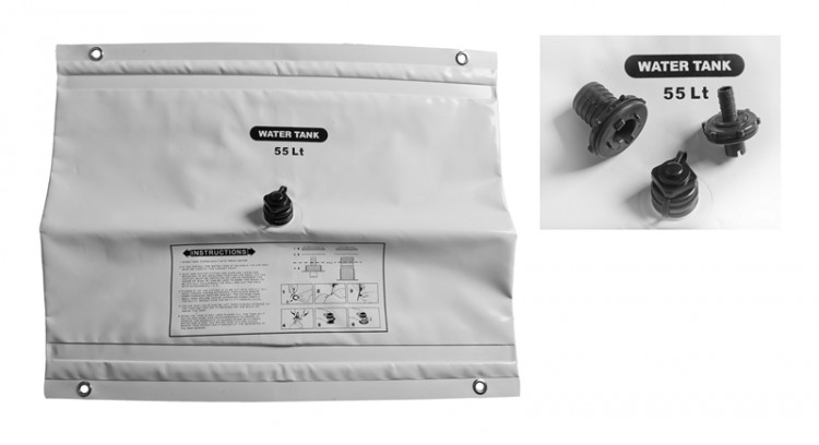 Бак для воды ПВХ  55л, арт. 132055,          Sumar 