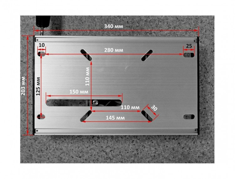 Стойка с основанием под сиденье, высота 280 мм, арт. MR19001,          Marine Rocket 