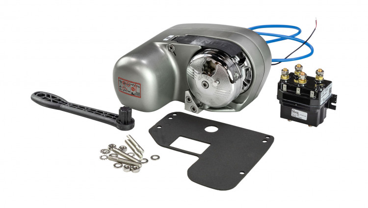 Лебедка якорная Quick Genius GP2 1200F, 12В, цепь 6мм, арт. FSGM0250F006A00,          Quick  Лебедка якорная Quick Genius GP2 1200F, 12В, цепь 6мм, арт. FSGM0250F006A00,          Quick