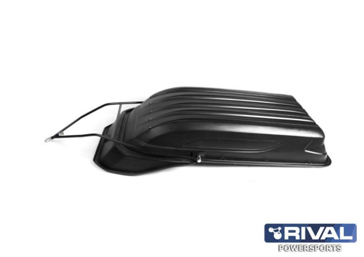 Сани-волокуши 1700 с отбойником с накладками с дышлом 400 мм., S.0014.2.BP-NK, арт. S.0014.2.BP-NK,          Rival 