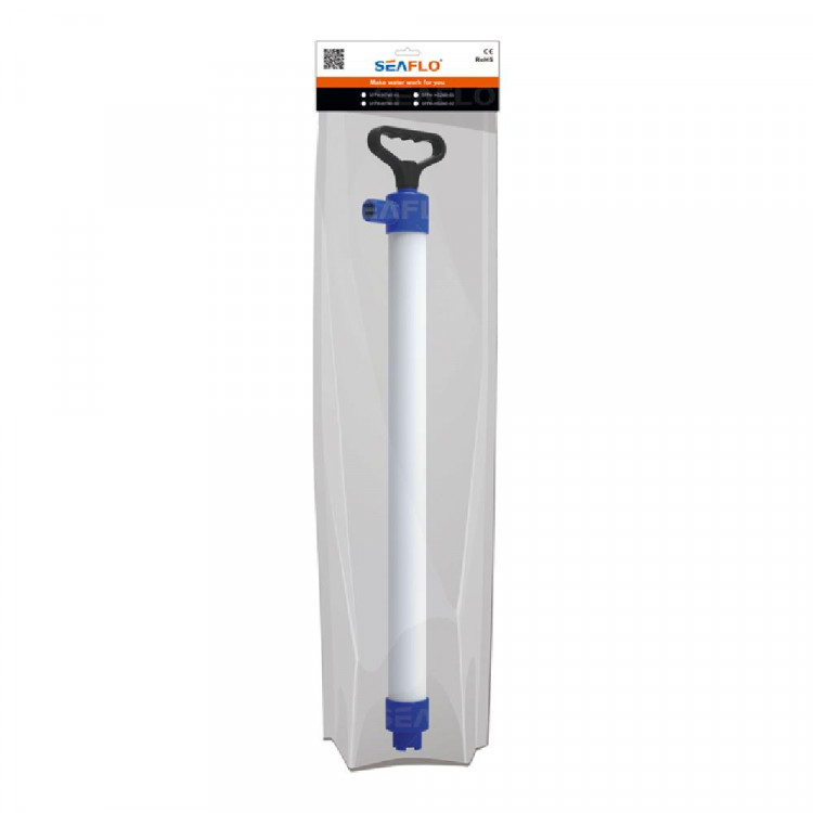 Помпа водооткачивающая ручная SeaFlo поршневая, патрубок 25 мм, 31.4 л/мин, 1100мм, SFPH-H1260-01-ts, арт. SFPH-H1260-01-ts,          SeaFlo  Помпа водооткачивающая ручная SeaFlo поршневая, патрубок 25 мм, 31.4 л/мин, 1100мм, SFPH-H1260-01-ts, арт. SFPH-H1260-01-ts,          SeaFlo