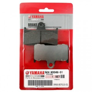 Тормозные колодки задние для Yamaha Grizzly 660,  5KM-W0046-01, оригинал    
