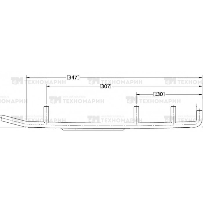 Конек лыжи BRP (комплект 2шт)  A-04-0-4-464, арт. A-04-0-4-464,          SPI 