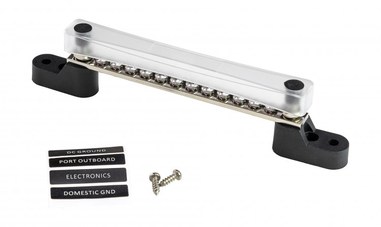 Колодка распределительная электромонтажная с защитной крышкой, 12 контактов, арт. BF421C12P,          Yih Sean  Колодка распределительная электромонтажная с защитной крышкой, 12 контактов, арт. BF421C12P,          Yih Sean