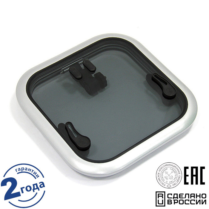 Люк палубный распашной Альбатрос 550х550, арт. 030827T,          Техномарин 