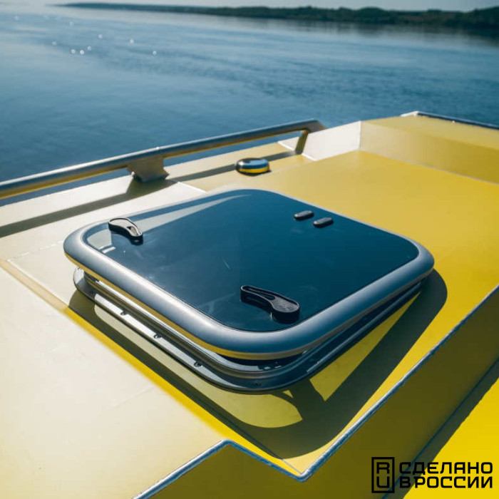 Люк палубный распашной Альбатрос 550х550, арт. 030827T,          Техномарин 