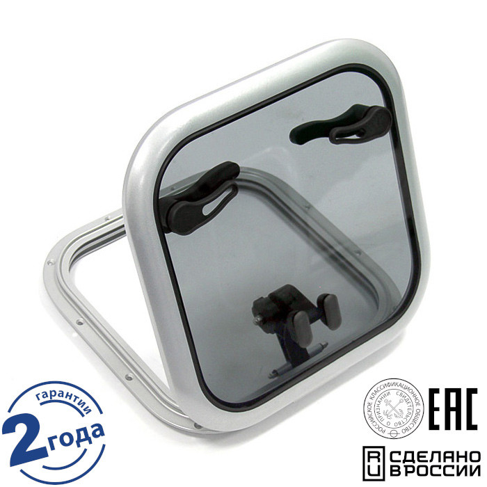 Люк палубный распашной Альбатрос 550х550, арт. 030827T,          Техномарин 