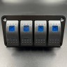 Панель управления (4 тумблера вкл/выкл)(PREMARINE), арт. панель(4)-K,          PREMARINE 
