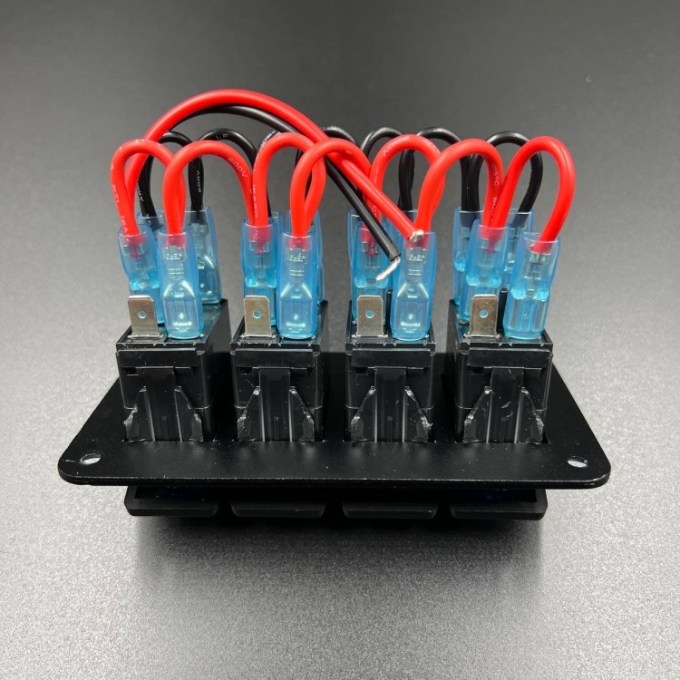 Панель управления (4 тумблера вкл/выкл)(PREMARINE), арт. панель(4)-K,          PREMARINE 