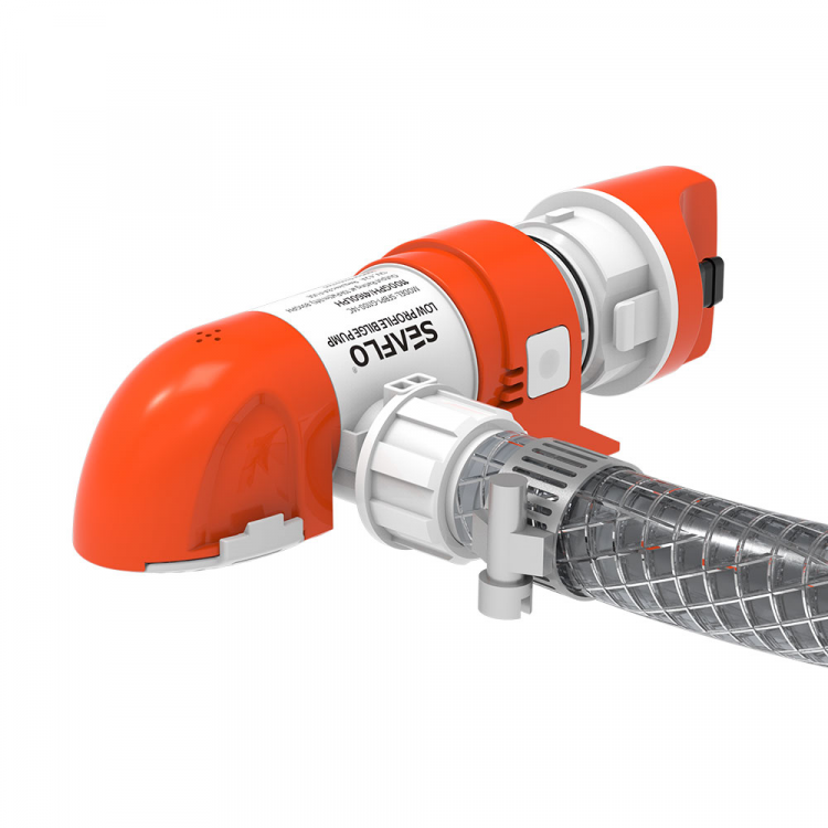 Помпа водооткачивающая автоматическая SeaFlo трюмная, 12V 1100 галлон/час, патрубок 19/25/29 мм, арт. SFBP1-G1100-14C-ts,          SeaFlo 