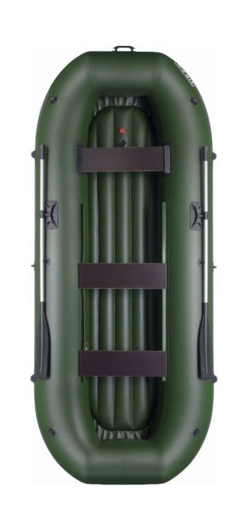Надувная лодка ПВХ UREX-38, НД, для сплава, зеленая, арт. UR-38ND,          Urex 