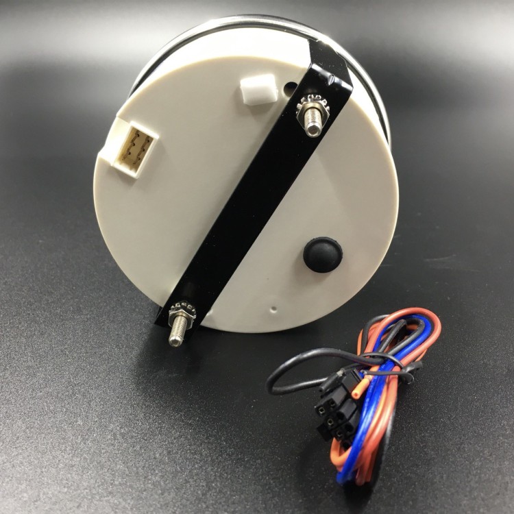 Тахометр 0-8000 об/мин (белый, хромированный ободок), арт. 900-00016,          РРЦ РАЗНОЕ 