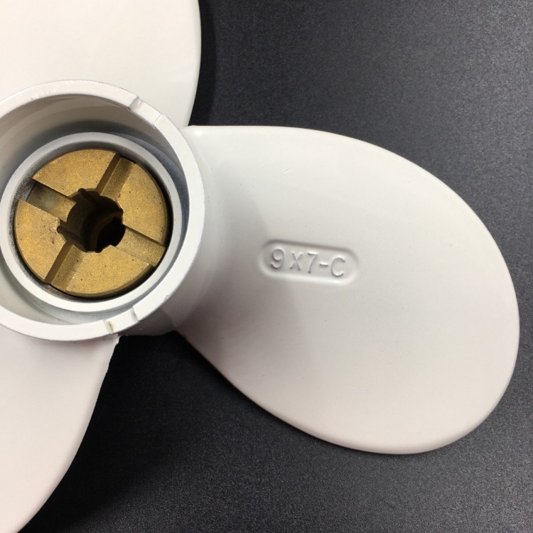 Гребной винт Yamaha E5D-E8D (3x9x7) (Шпоночный), арт. 647-45943-00-EL-K,          YHS 