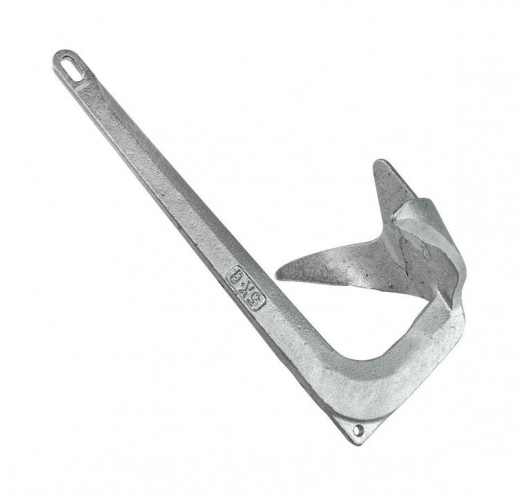 Якорь Брюса 5 кг, оцинкованный, арт. MR022050,          MARINE ROCKET  Якорь Брюса 5 кг, оцинкованный, арт. MR022050,          MARINE ROCKET