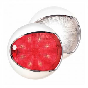Светильник интерьерный светодиодный 130х30 мм, бело-красного света