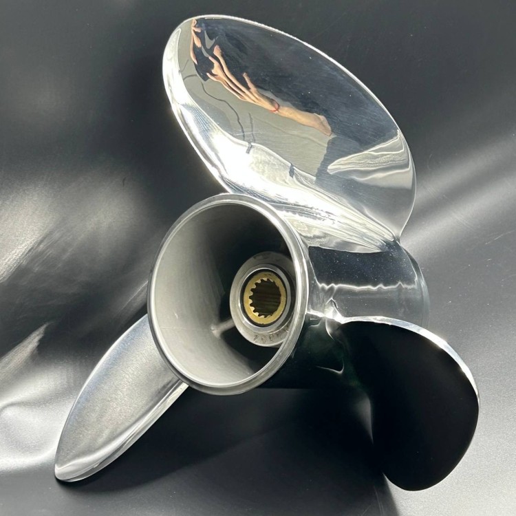 Гребной винт Yamaha 150-300, F150-F275, F300B Saltist AMMA  (3x14 1/4x25) (Сталь) (Polastorm), арт. 5729-3143-25,          POLASTORM 