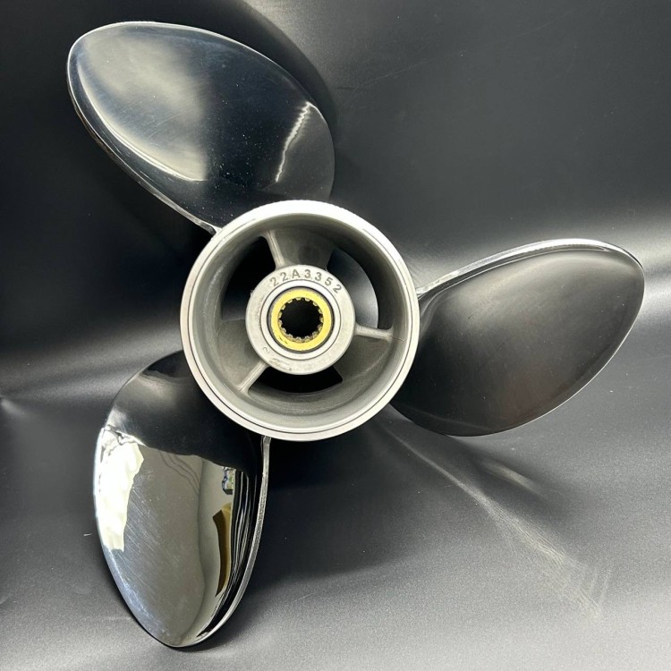 Гребной винт Yamaha 150-300, F150-F275, F300B Saltist AMMA  (3x14 1/4x25) (Сталь) (Polastorm), арт. 5729-3143-25,          POLASTORM 