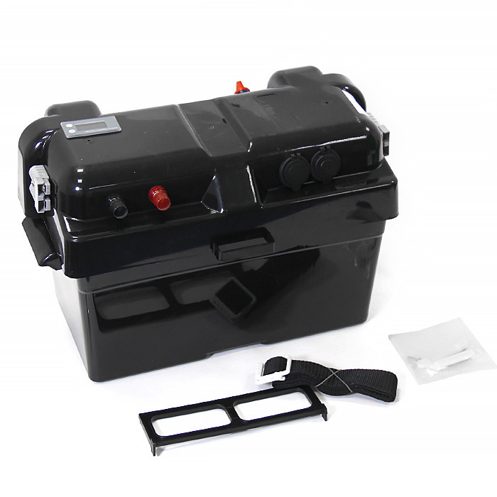 Короб для АБ с панелью индикации и автоматическим выключателем 460х260х330, арт. NKK-BB05,          NEKEKE 