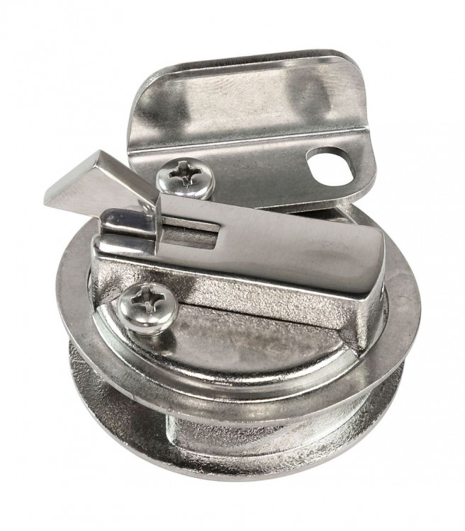 Ручка для люка врезная, утапливаемая, D38 мм, арт. 4620136032766,          MARINE ROCKET 