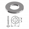 Шайба M 4 нерж.A2 (100 шт) 
