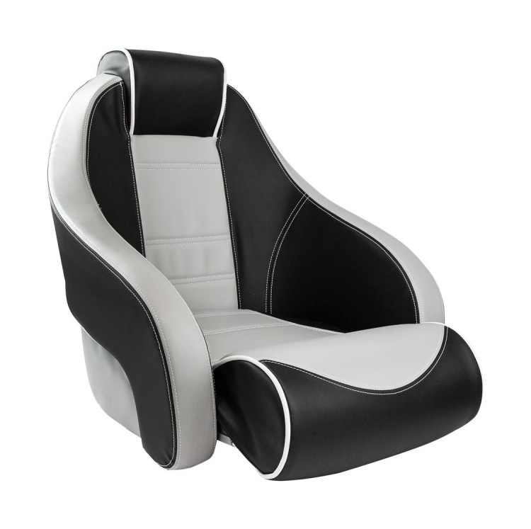 Кресло с болстером Stingray, обивка черный/серый винил, арт. 4620136042659,          MARINE ROCKET 