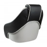 Кресло с болстером Stingray, обивка черный/серый винил, арт. 4620136042659,          MARINE ROCKET 