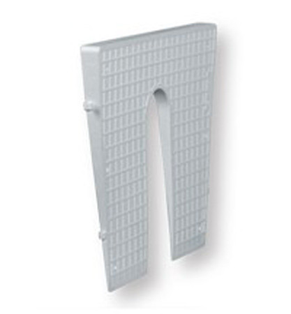 Накладка на транец 430х350 угловая, пластмасса, арт. 6383,          Ceredi 