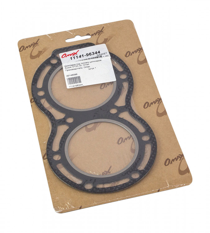 Прокладка под головку цилиндров Suzuki DT25-30, арт. 1114196344_OM,          OMAX  Прокладка под головку цилиндров Suzuki DT25-30, арт. 1114196344_OM,          OMAX