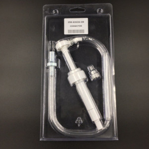 Насос ручной для замены масла в редукторе Yamaha/Suzuki/Tohatsu, металлический адаптер