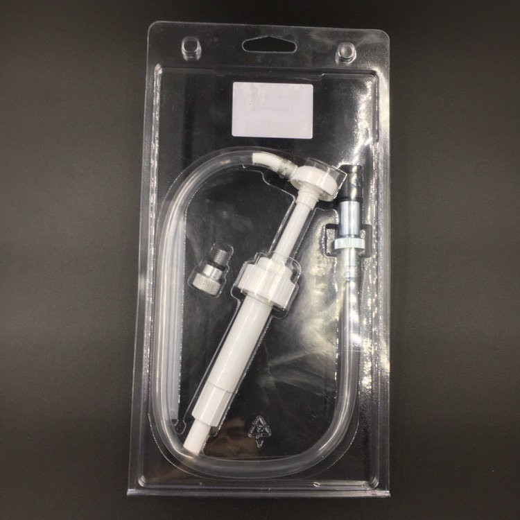 Насос ручной для замены масла в редукторе Yamaha/Suzuki/Tohatsu, металлический адаптер, арт. 256-63232-00,          РРЦ РАЗНОЕ 