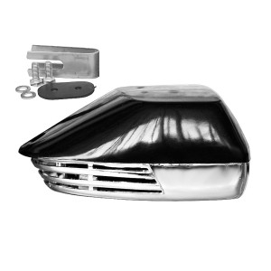 Горн, черный с хромом, 12 В