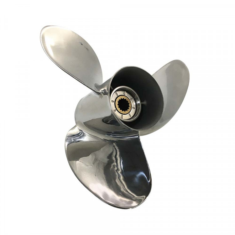 Винт гребной  Skipper для Honda 75-130HP нержавеющий, диаметр - 14", шаг 19", арт. SK58200-87D02-019-R-SS-ts,          Skipper 