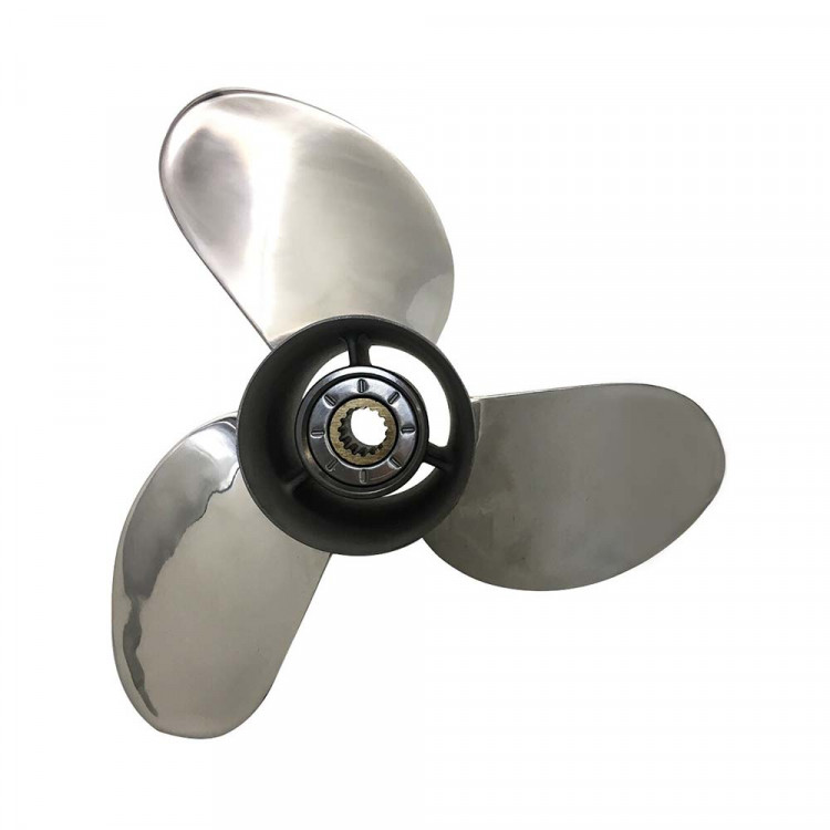 Винт гребной  Skipper для Honda 75-130HP нержавеющий, диаметр - 14", шаг 19", арт. SK58200-87D02-019-R-SS-ts,          Skipper 