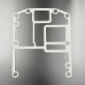 Прокладка под блок Mercury 75-125 (Omax), арт. 27-43007-5-TW,          Omax 