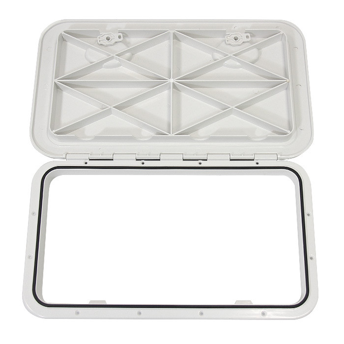 Крышка рундука SEAFLO 353x606мм, белый пластик, арт. SFRE1-353-606-01,          SeaFlo 