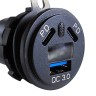 Гнездо зарядное, USB+ 2 Type C + вольтметр + кнопка включения, арт. 10269775, Китай Гнездо зарядное, USB+ 2 Type C + вольтметр + кнопка включения, арт. 10269775, Китай