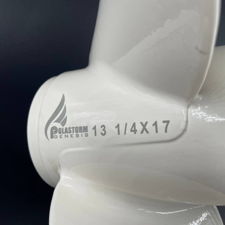 Гребной винт Yamaha 60-140, F70-F130 (D) Megara (3x13 1/4x17)  (Polastorm), арт. 4021-3133-17,          POLASTORM 