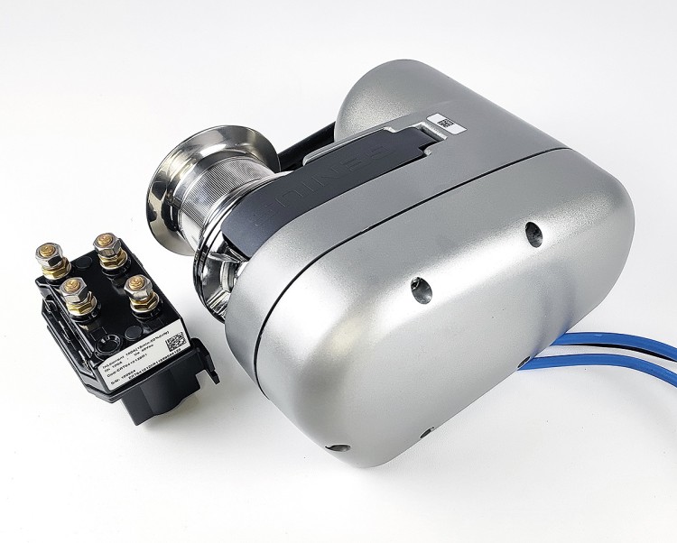 Якорная лебедка «Genius», 500W, 12V, с барабаном, арт. 10236157,          Quick 