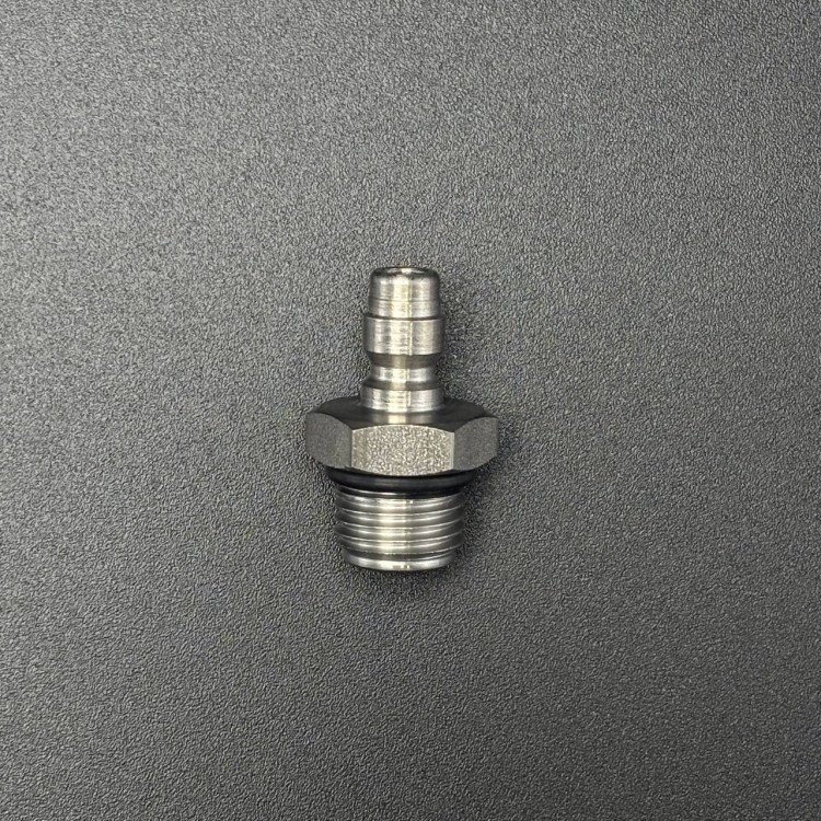 Фитинг насоса гидроподъёма стальной FITTING-Q/C MALE (Quicksilver), арт. 865412001,          MERCURY 