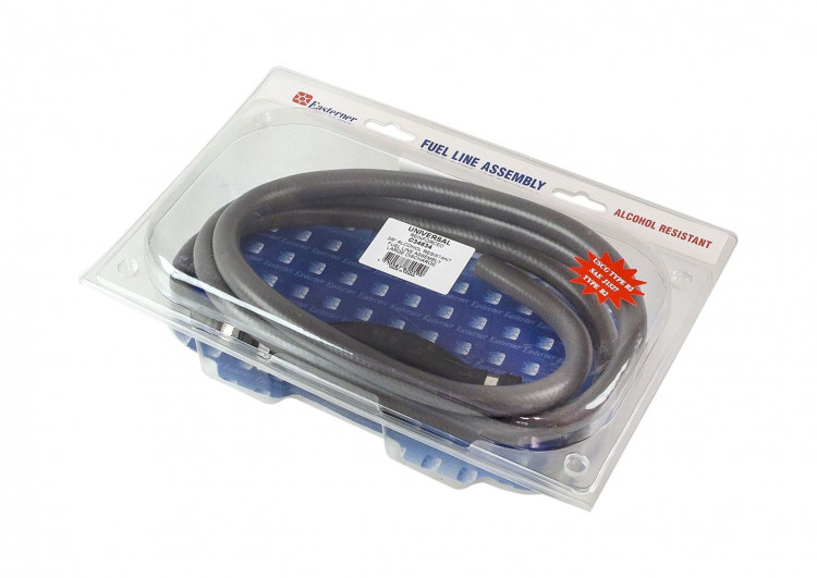 Шланг топливный d9/D15 мм с грушей без переходников, арт. C34634,          Easterner 