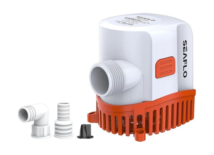 Помпа осушительная 12 В, 800GPH (3028 л/час) автоматическая, SeaFlo, арт. SFBP1G80017,          SeaFlo 