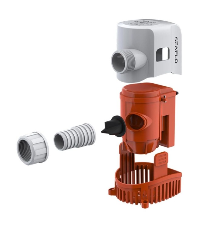 Помпа осушительная 12 В, 800GPH (3028 л/час) автоматическая, SeaFlo, арт. SFBP1G80017,          SeaFlo 