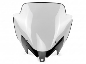 Стекло ветровое для снегохода цельное без крепёжных элементов, BRP SKI-DOO SKANDIC SPORT 600 EFI, 2021, низкое, 50-44-80024K-poly 