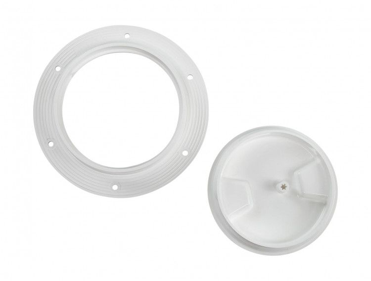 Лючок палубный 4", белый, арт. C13109,          Easterner  Лючок палубный 4", белый, арт. C13109,          Easterner