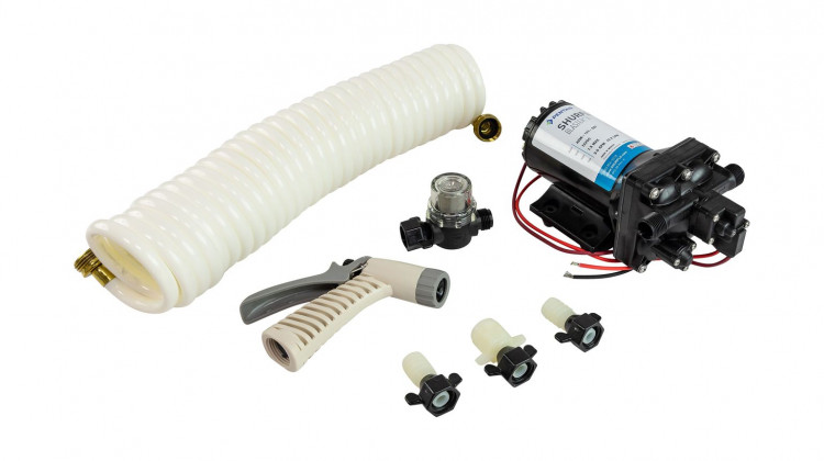 Комплект помывочный Shurflo Blaster II Pro Washdown Kit, 12 В, 13.2 л/мин, 45 PSI (3.1 бар), арт. 4338121E07,          Shurflo 