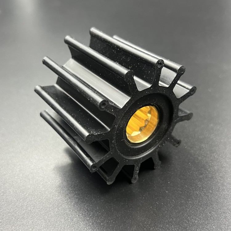 Крыльчатка помпы охлаждения YAMAHA 6TA-12457-00/YANMAR 128170-02070/ Quicksilver/Mercury 879312025/, арт. 09-0812B-K,          PREMARINE 